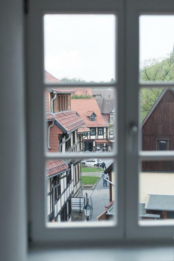 Ferienwohnungen Am Klint Wernigerode Exteriör bild